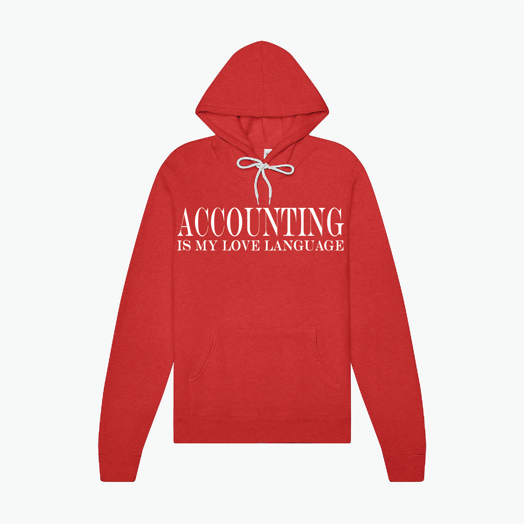 Accounting is my love language Hoodie