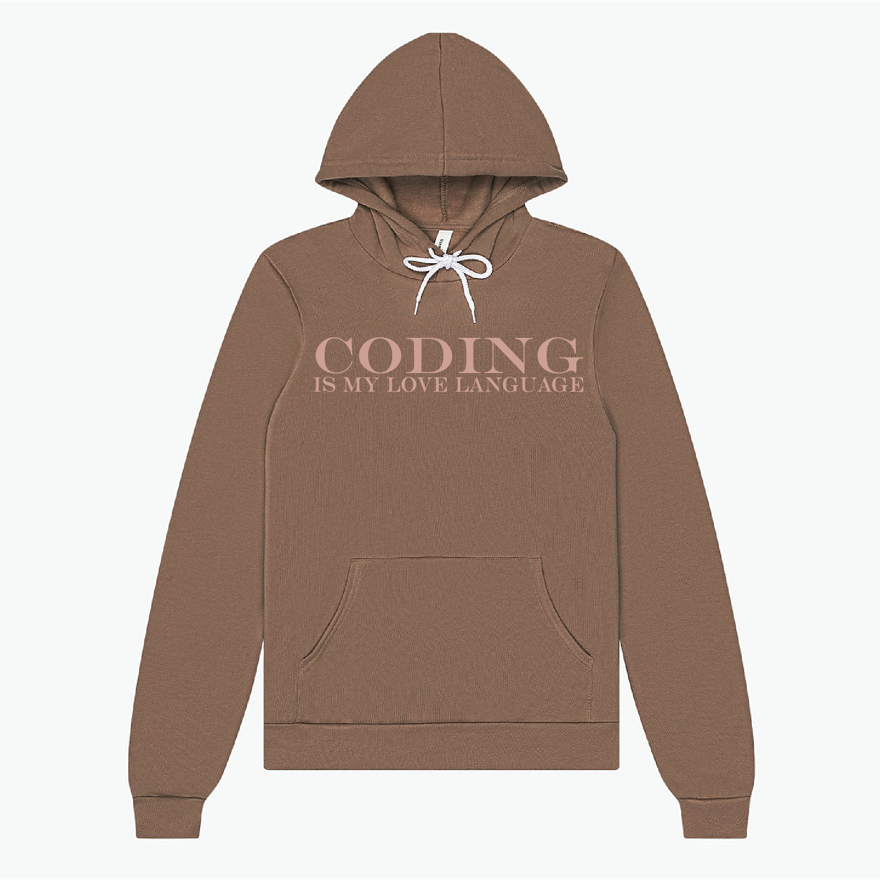 Coding is my love language Hoodie