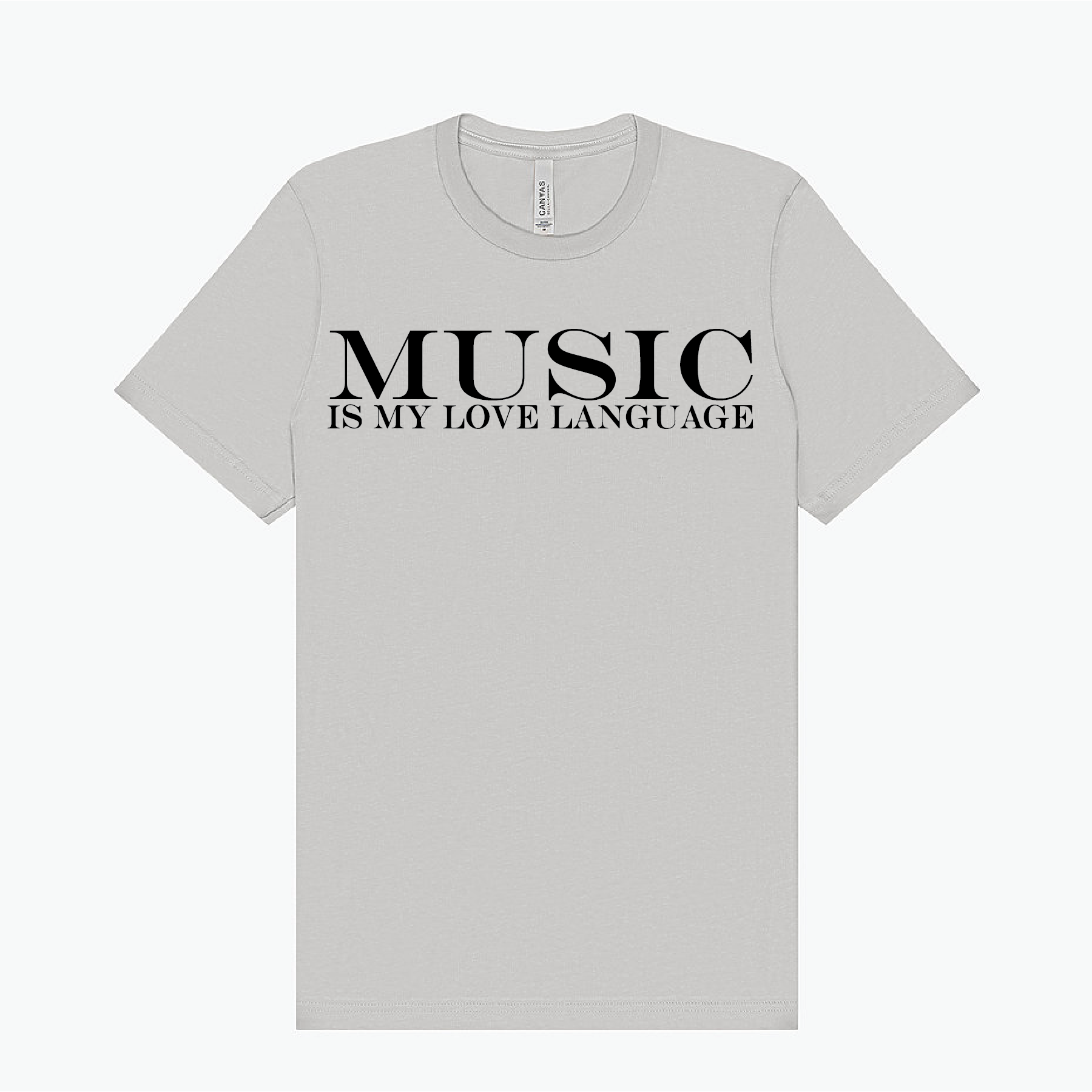 Music is my love language T-Shirt