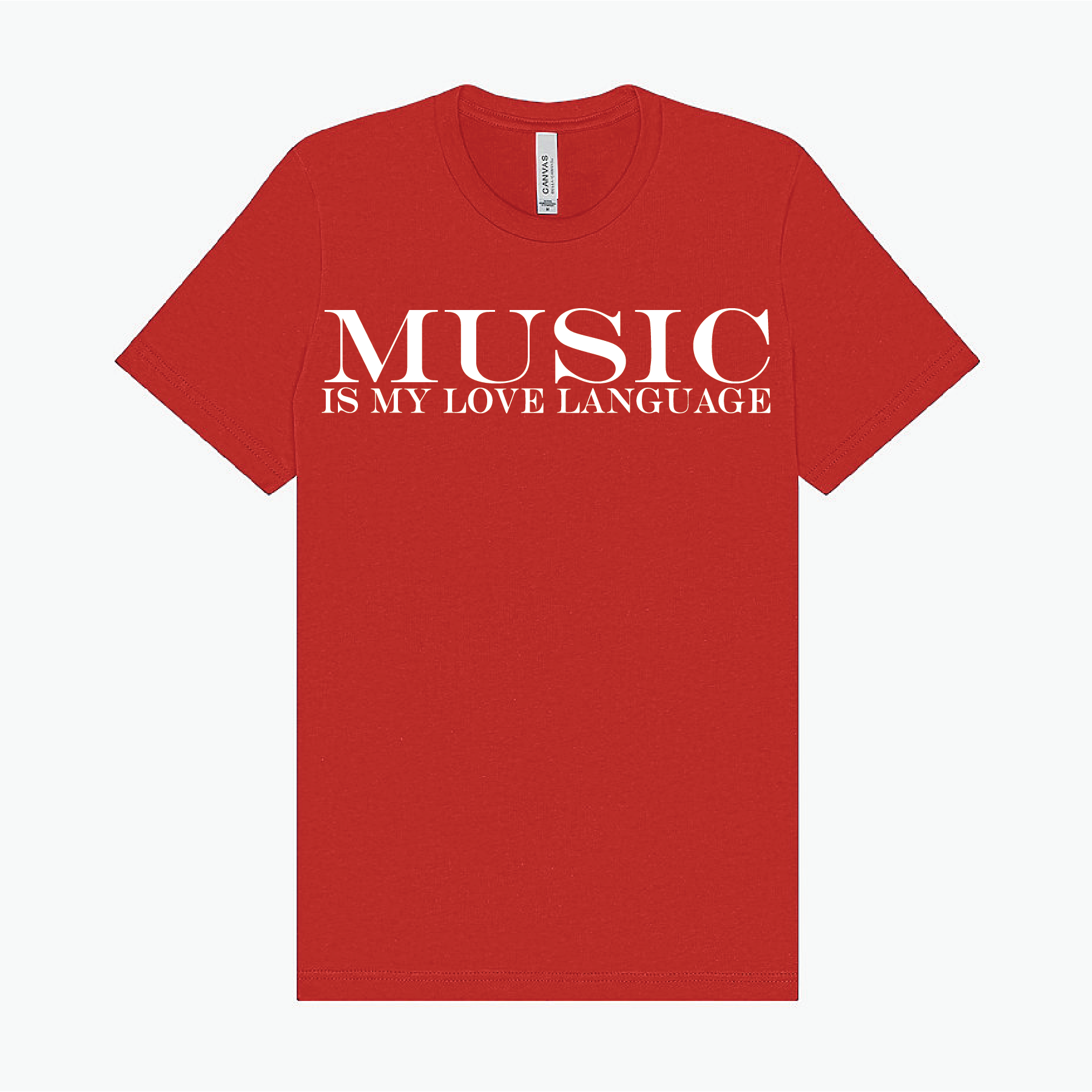 Music is my love language T-Shirt
