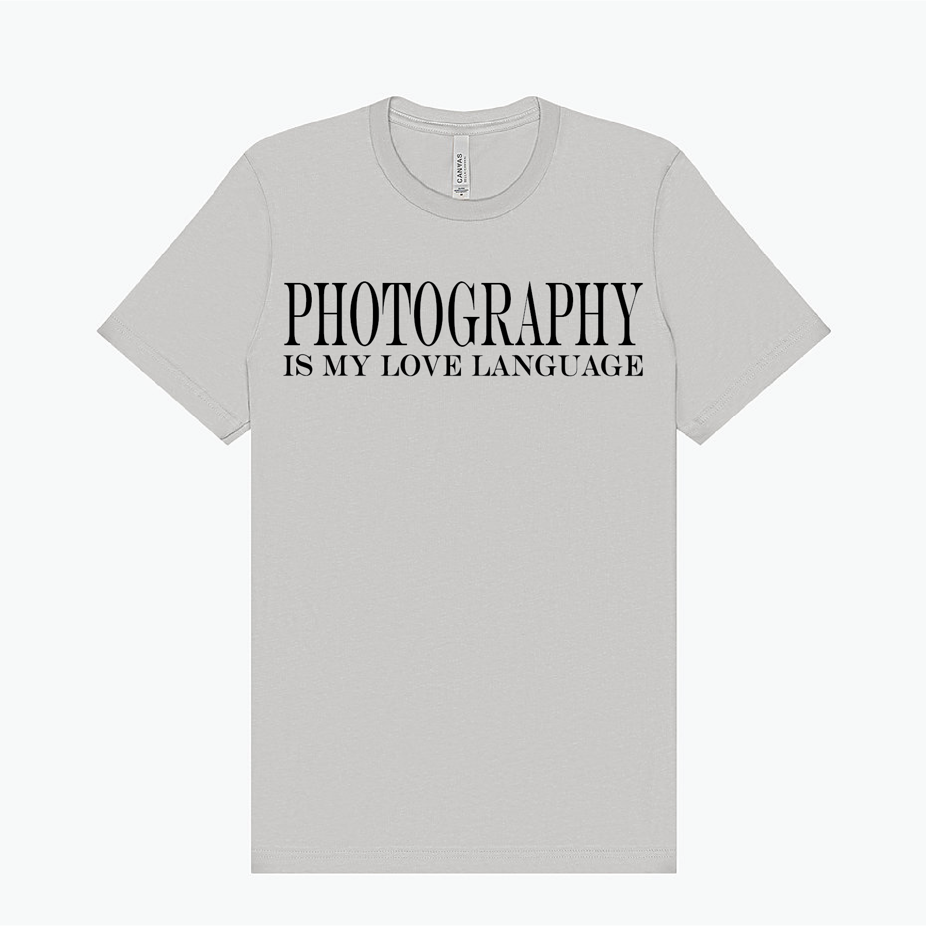 Photography is my love language T-Shirt