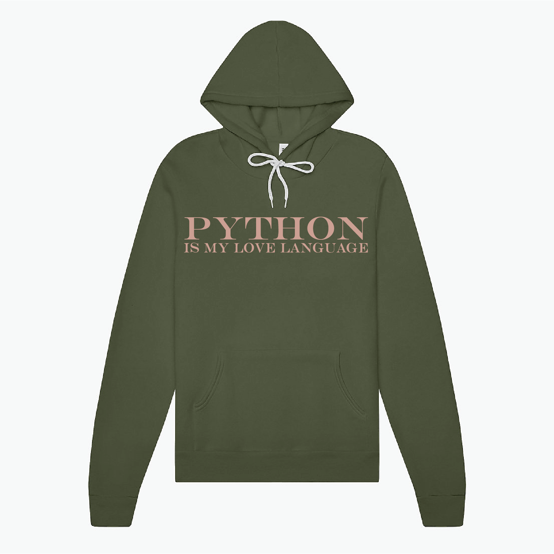 Python is my love language Hoodie