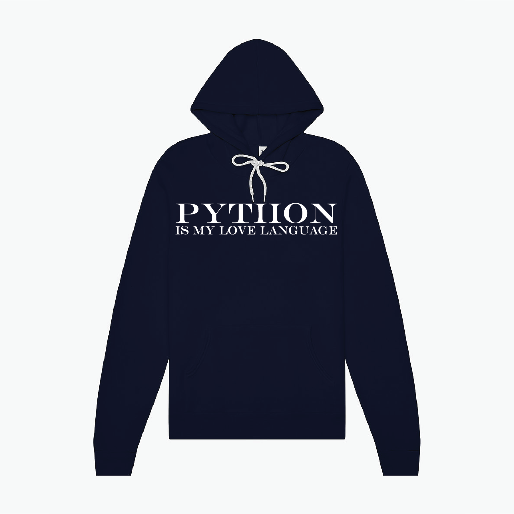 Python is my love language Hoodie