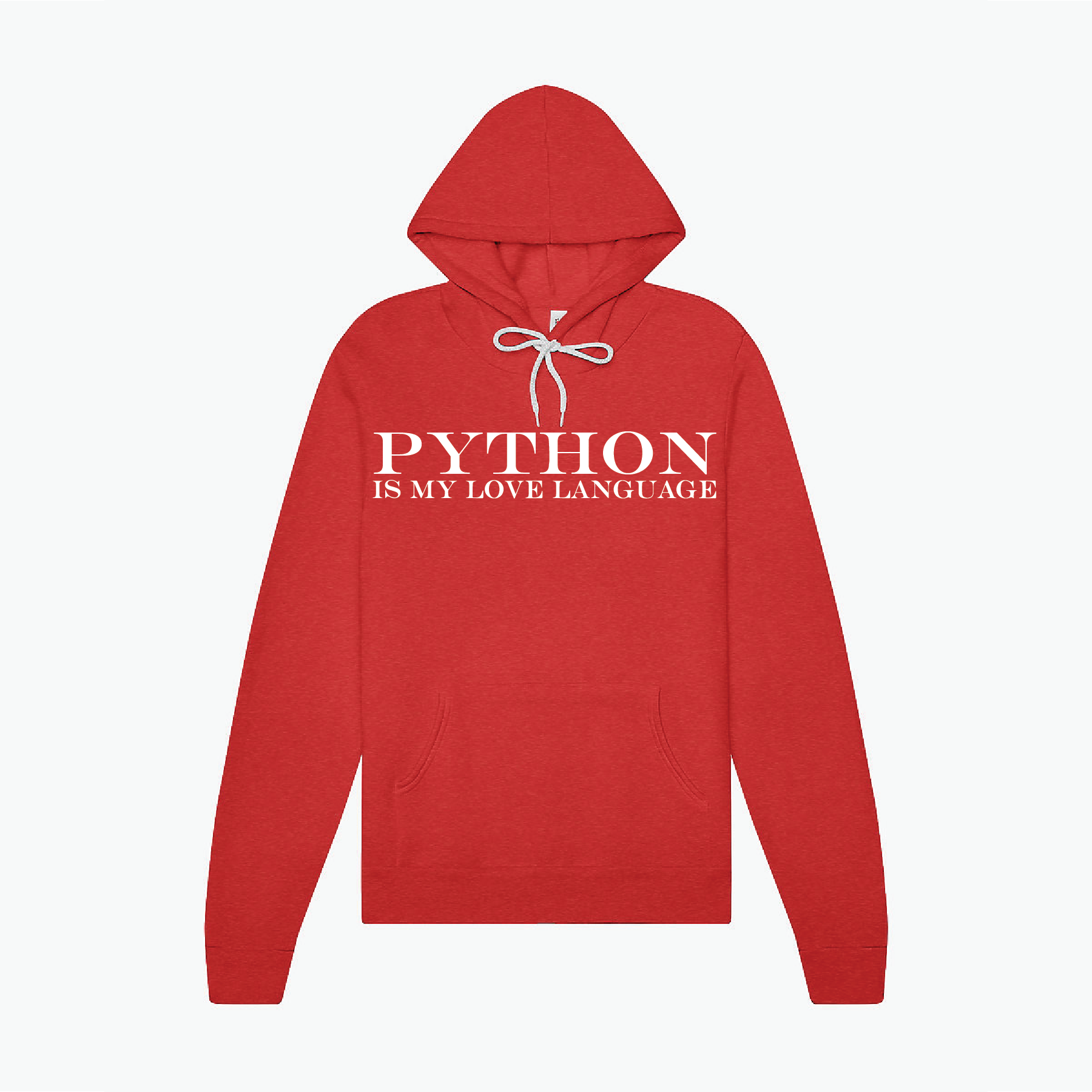 Python is my love language Hoodie