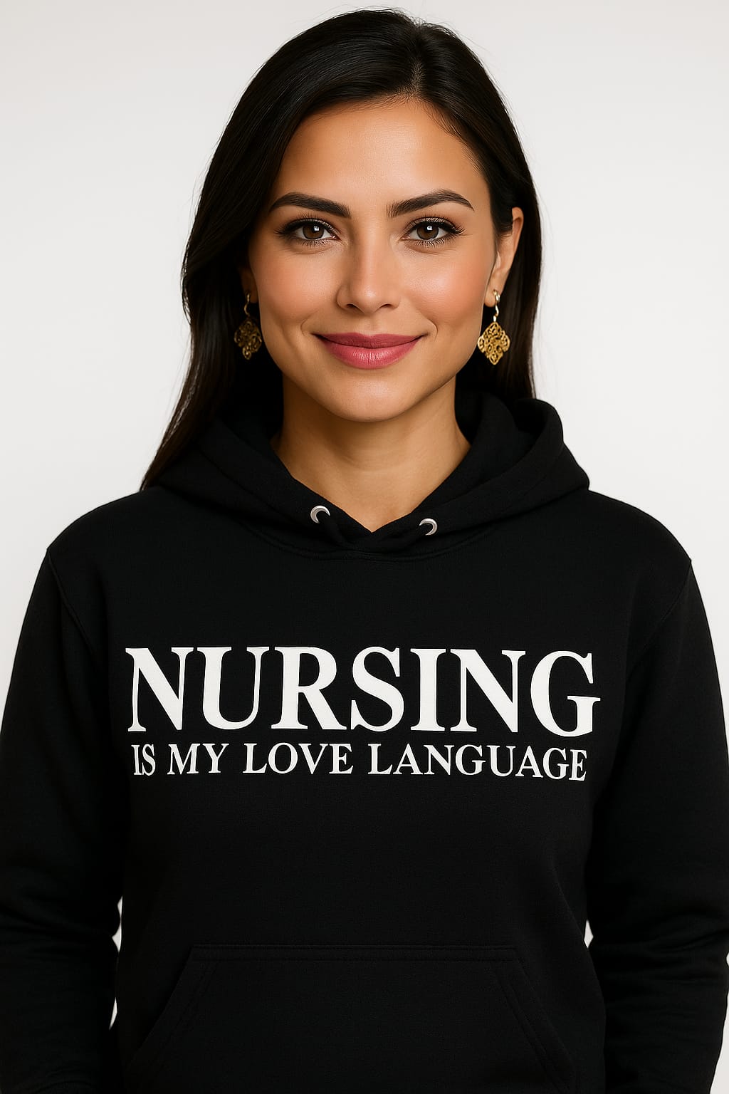 Nursing is my love language Hoodie