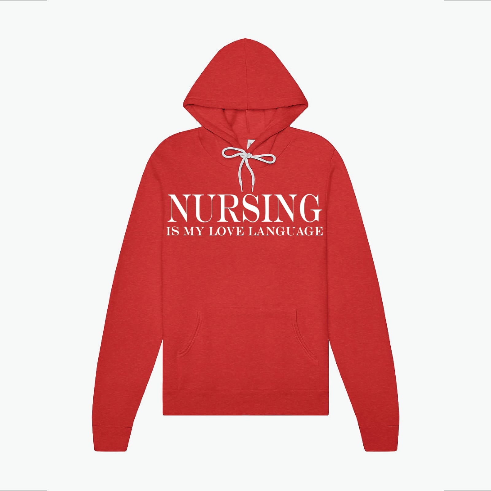 Nursing is my love language Hoodie