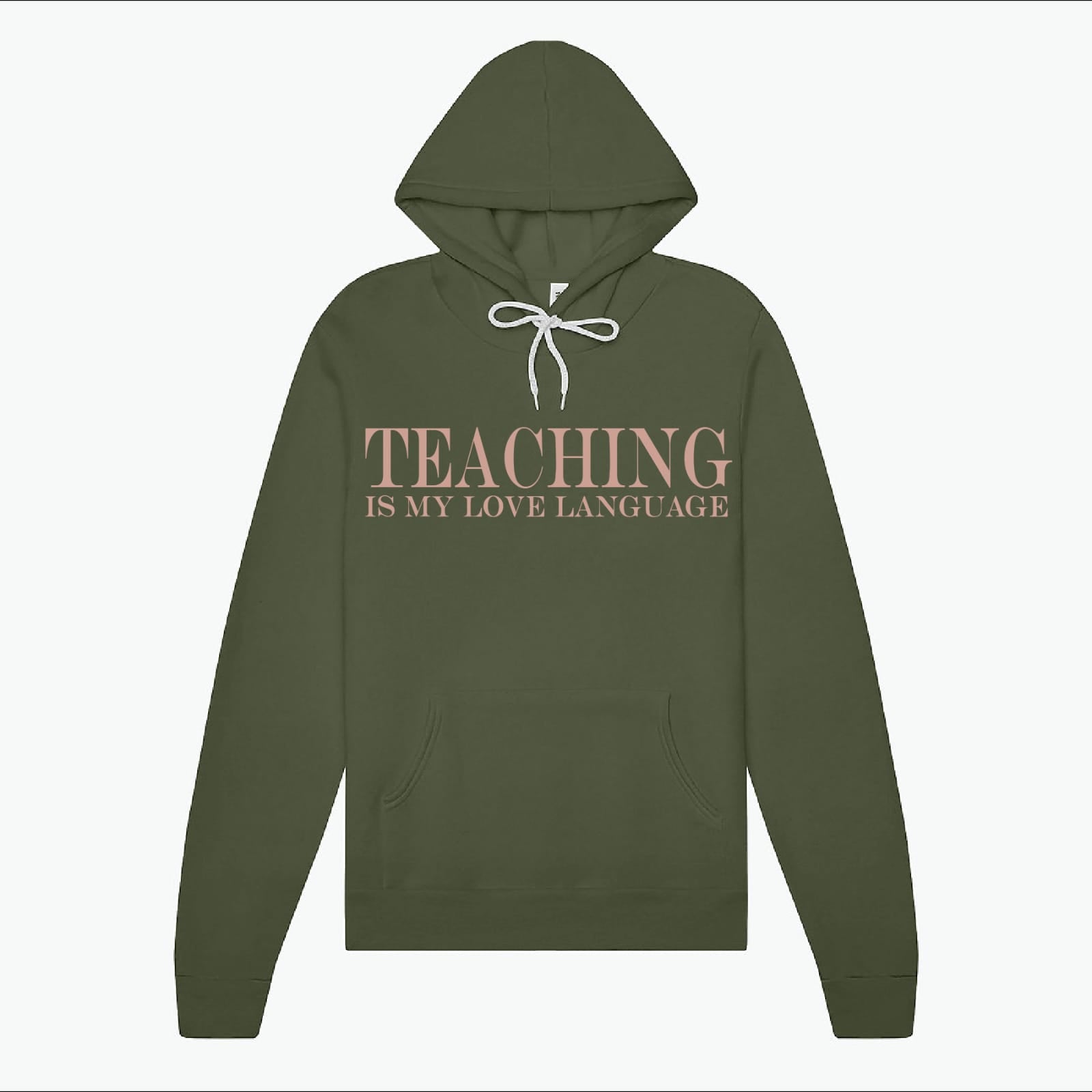 Teaching is my love language Hoodie