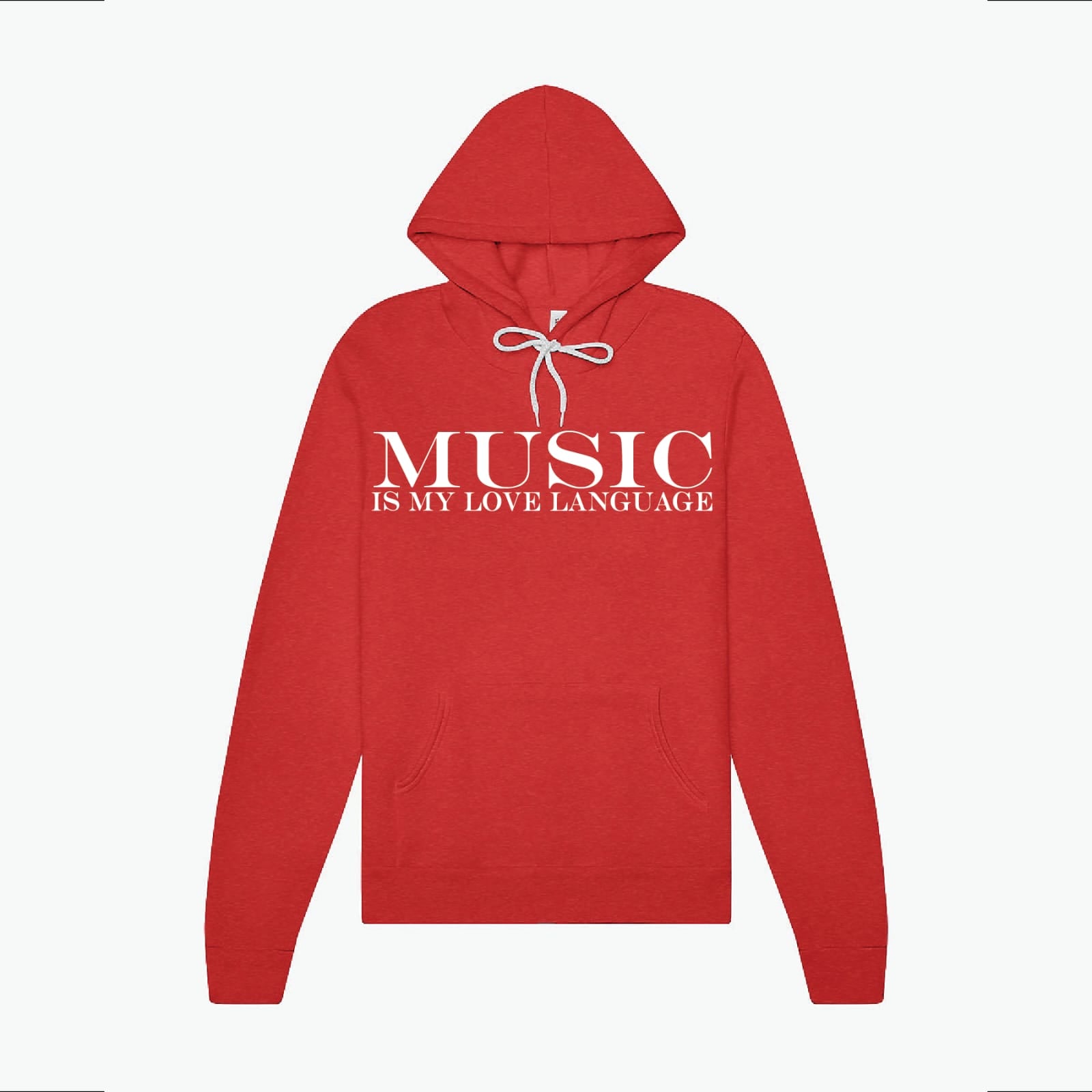 Music is my love language Hoodie