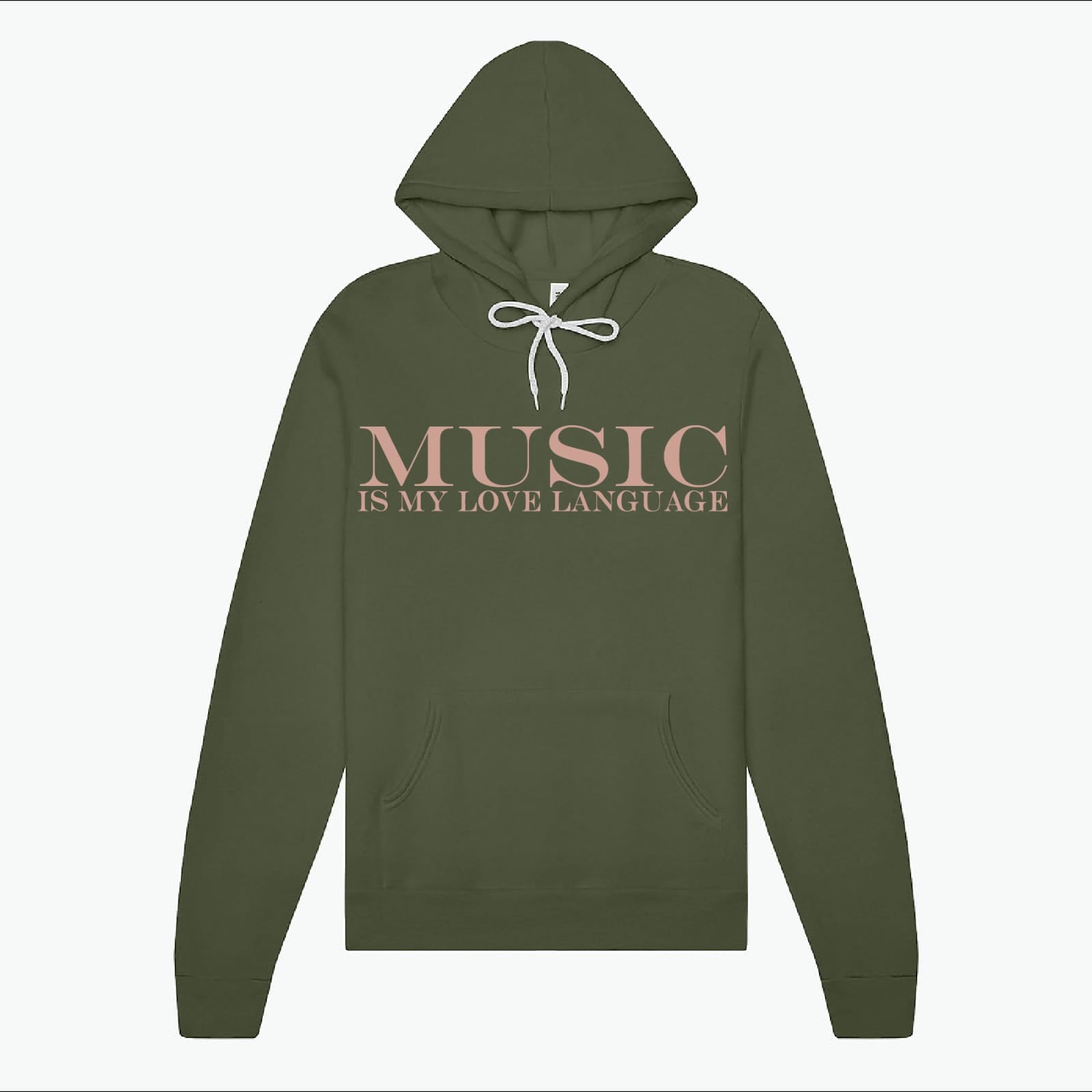 Music is my love language Hoodie