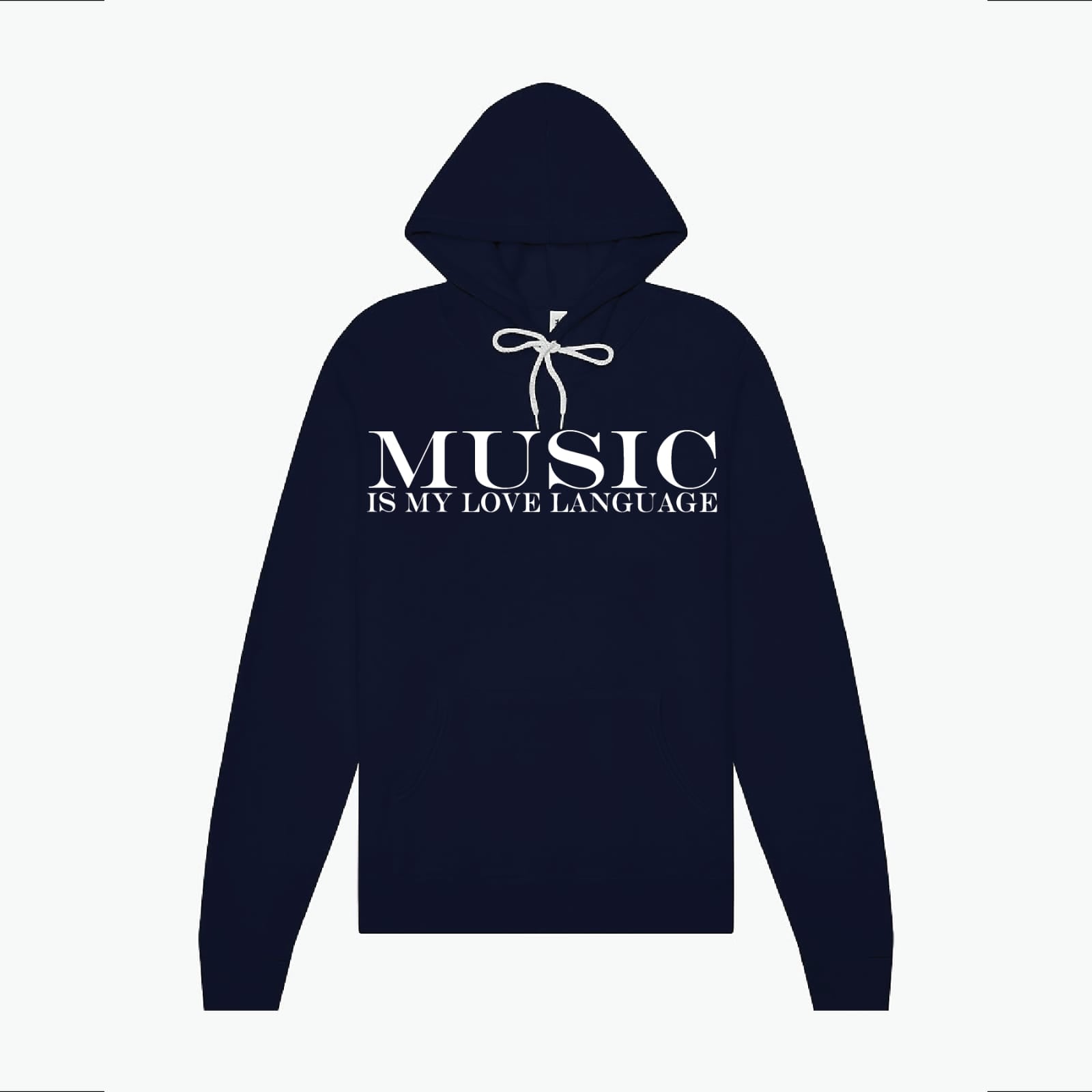 Music is my love language Hoodie