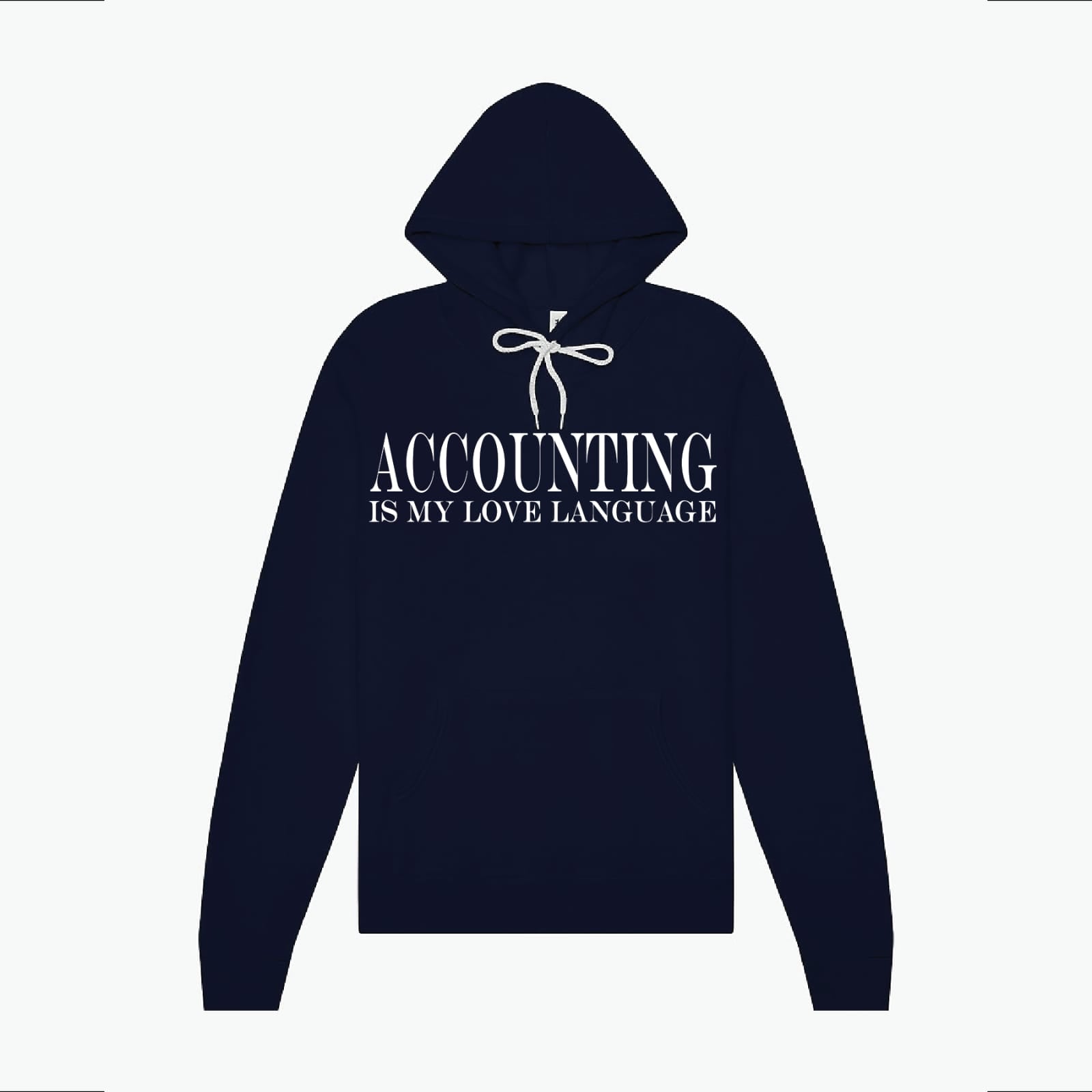 Accounting is my love language Hoodie