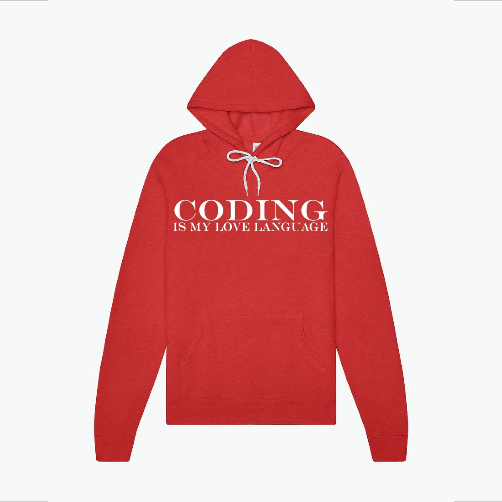 Coding is my love language Hoodie