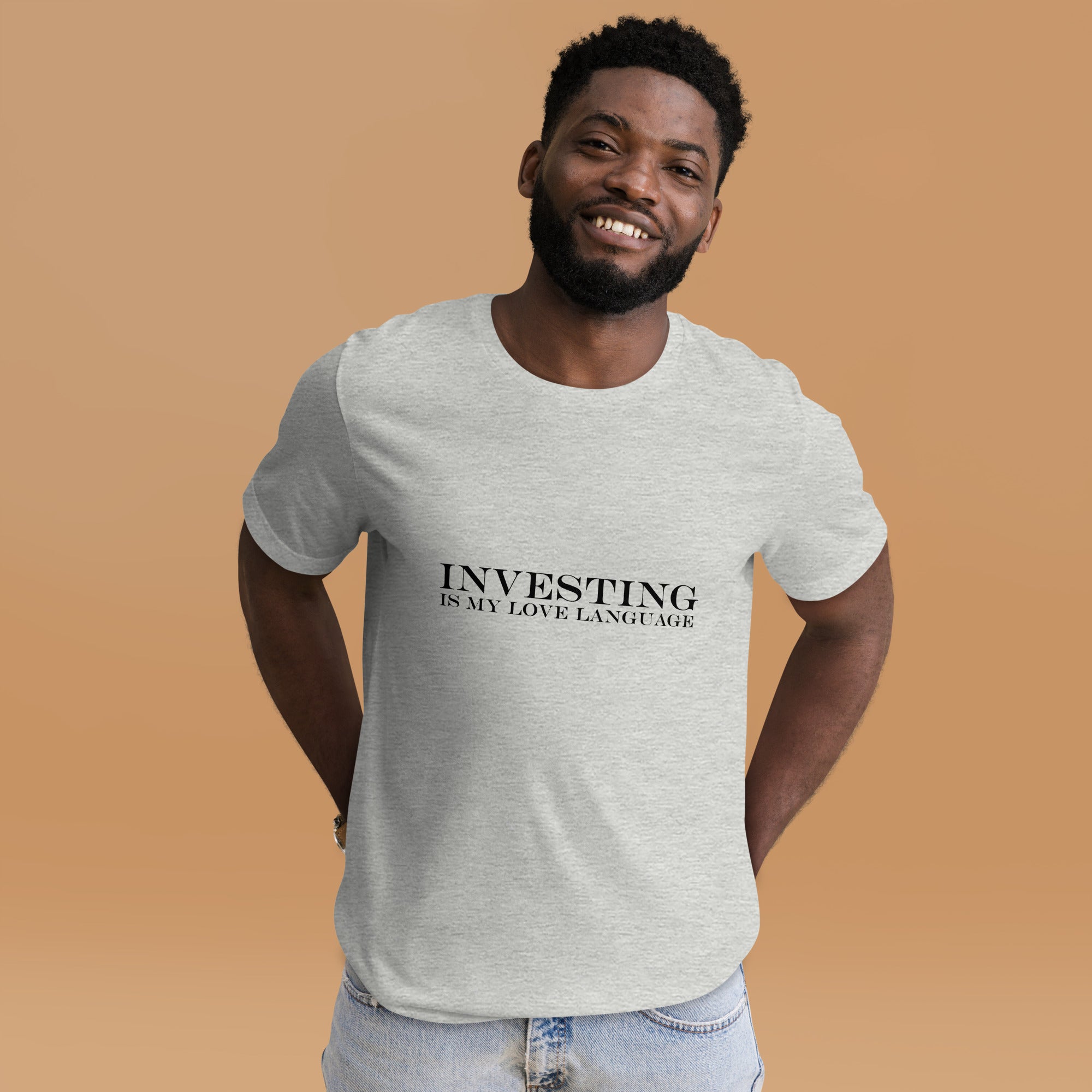 Investing is My Love Language Quality Unisex T-Shirt